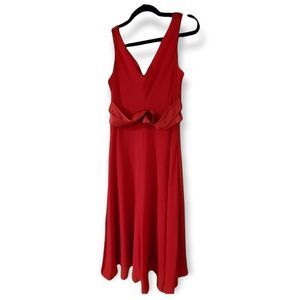 Jones Wear Dress Red Apple Formal Size 14
